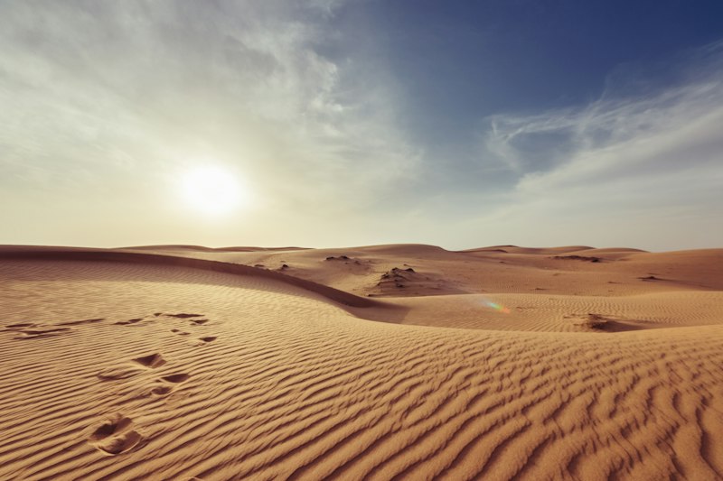 Desert aquifer exploration